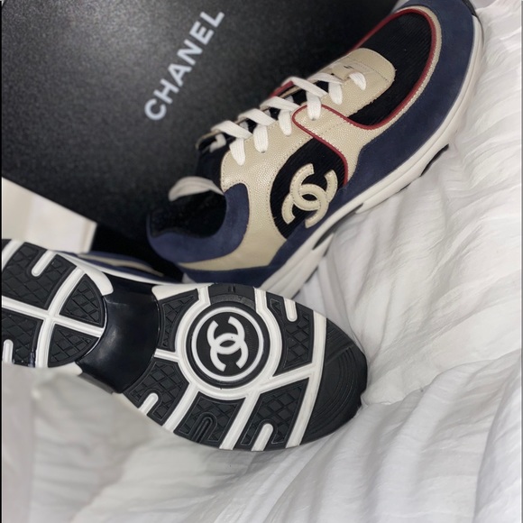 COPY - Authentic Chanel Blue, Black , Red - Picture 2 of 3